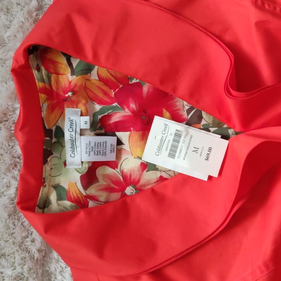 NWT Coral ruffle collar blazer - Picture 2 of 6
